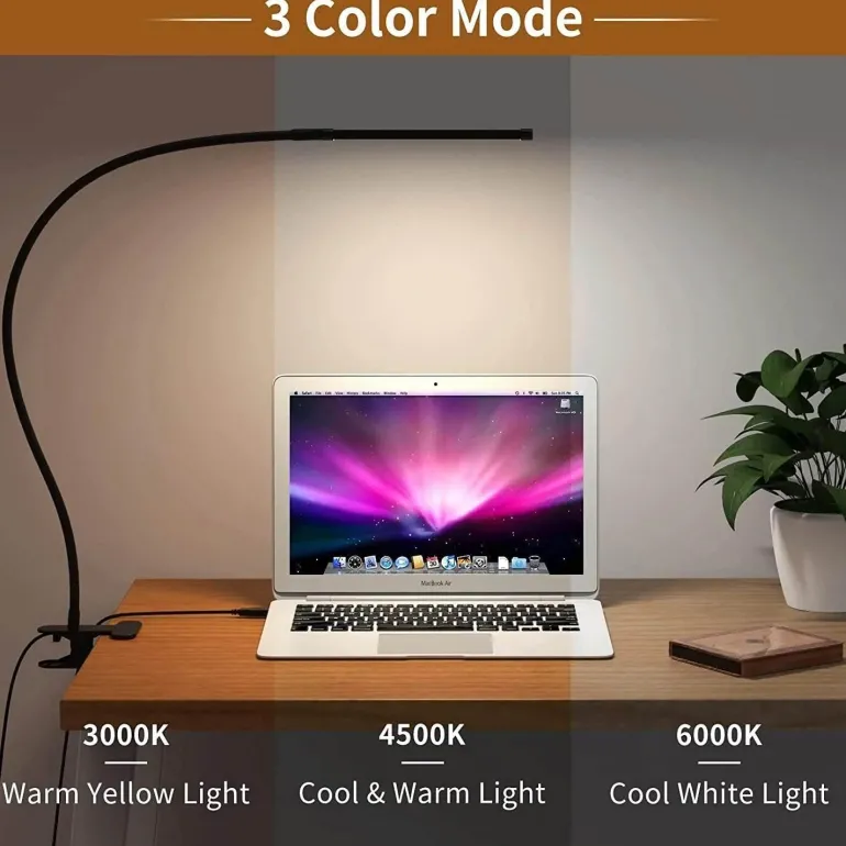 Flexible dimmbare LED-Lampe – Adaptive Arbeitsplatzbeleuchtung