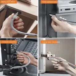 Flexible Schraubendreherverlängerung - Flexibler Bohreradapter