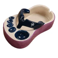 Flip-Flop-Servierschüssel aus Keramik – lustiges Strandparty-Geschirr