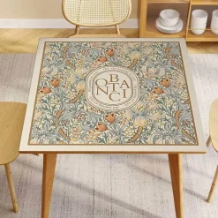 Floral Washing Machine Cover - Retro Home Decor Mat