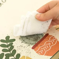 Floral Washing Machine Cover - Retro Home Decor Mat