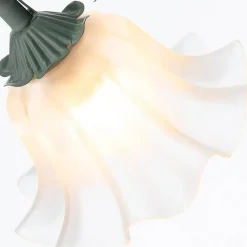 Florale Schreibtischlampe - Romantisches stilvolles Tischlicht