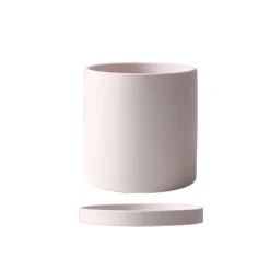 Florava Hand-Painted Ceramic Planter – Colorful Draining Plant Pot