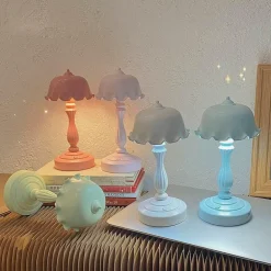 Flower Curling LED Nachtlampe - Dekoratives Tischlicht