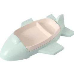 Flugzeug-Bambus-Kindergeschirr-Set – Umweltfreundliches Geschirr