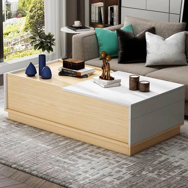 Foldable Coffee Table - Bohemian Minimalist Design
