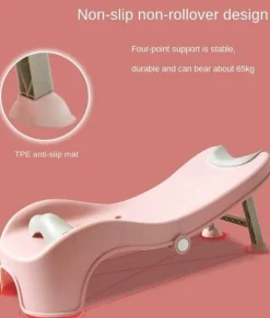 Foldable Ergonomic Head Washing Chair - Kid-Friendly Hair Wash Seat