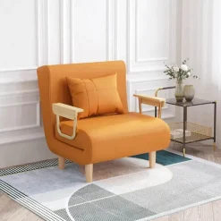 Foldable Japanese Sofa Bed - Modern Space-Saving Furniture