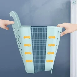 Foldable Laundry Basket - Space-Saving Storage Bin
