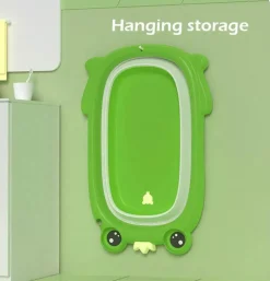Foldable Newborn Baby Bath Tub - Space-Saving Infant Bathtub