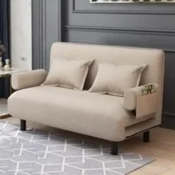 Foldable Nordic Sofa Bed - Stylish Space-Saving Furniture