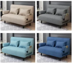 Foldable Nordic Sofa Bed - Stylish Space-Saving Furniture
