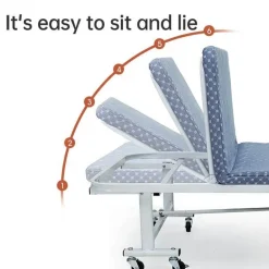 Foldable Single Bed - Portable Office Nap Bed