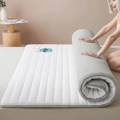 Foldable Soybean Fiber Mattress - Soft Moisture-Proof Cushion