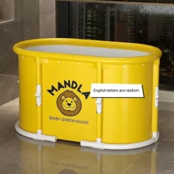 Foldable Space-Saver Bathtub - Home Relaxation Essential