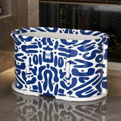 Foldable Space-Saver Bathtub - Home Relaxation Essential