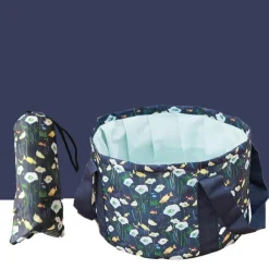 Foldable Travel Foot Wash Basin - Portable Foot Bath Sink