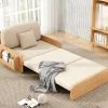 Foldable Wooden Sofa Bed - Minimalist Japanese Comfort Bed