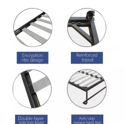 Folding Bed - Elegant Space Saver