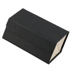 Folding Leather Eyeglasses Case - Travel Organizer Holder