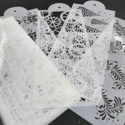 Fondant-Kuchenschablonenform – Kreatives Zuckersieb zum Dekorieren von Kuchen und Gebäck