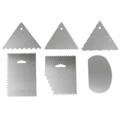 Fondant-Spatel aus Edelstahl – Kuchendekorationswerkzeug und Teigschaber