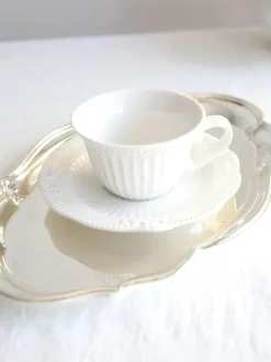 Französisches Hofporzellan-Teeservice - Phnom Penh Design