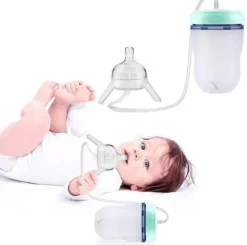 Freihändige Babyflasche – ausziehbares Design
