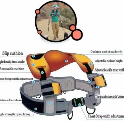 Freihändiger Knöchelgurtträger – Schultertrage für einfachen Transport
