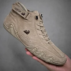 Freizeitstiefel aus italienischem Leder – Stilvolles Schuhwerk für jeden Tag