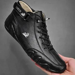 Freizeitstiefel aus italienischem Leder – Stilvolles Schuhwerk für jeden Tag