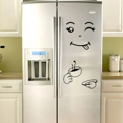 Fröhlicher Kühlschrankaufkleber – Süßer Küchendekor-Aufkleber