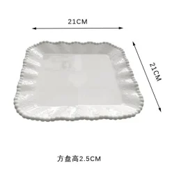 Frühstücksschüssel-Set aus Keramikperlen – elegantes, stilvolles Geschirr