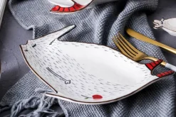 Frühstücksteller mit Tiermotiven – Niedliches Keramikgeschirr