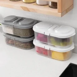 Frischebox mit zwei Fächern – versiegelter Aufbewahrungsbehälter