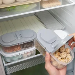 Frischebox mit zwei Fächern – versiegelter Aufbewahrungsbehälter