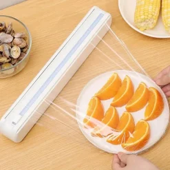 Frischhaltefolienspender - Küchenschneider und Organizer-Box