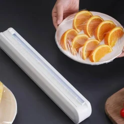 Frischhaltefolienspender - Küchenschneider und Organizer-Box