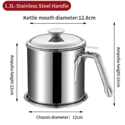 Frittiertopf mit Sieb für perfekt knusprige Hähnchen-Pommes Frites