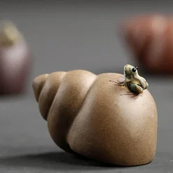 Frosch-Kung-Fu-Teefiguren – süßes Sammler-Teedekor