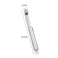 Fruchtkernentferner - Edelstahl-Apfel-Birnen-Dattel-Schneidemesser