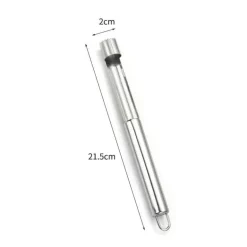 Fruchtkernentferner - Edelstahl-Apfel-Birnen-Dattel-Schneidemesser