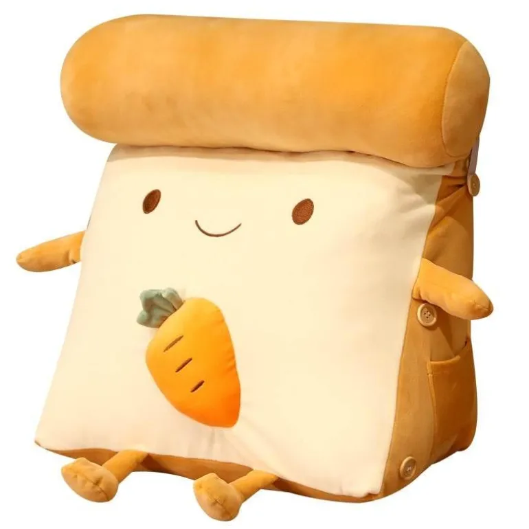 Fruity Toast Kissen - Bequemes Dekokissen