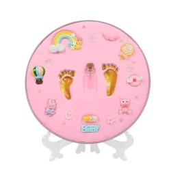 Fußabdruck-Set für Neugeborene – Erinnerungs-Set für Babys