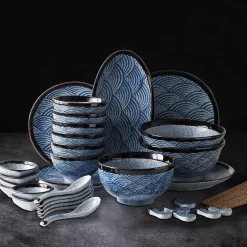 Fuji Porzellan-Geschirrset – Elegantes Geschirrset