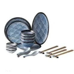 Fuji Porzellan-Geschirrset – Elegantes Geschirrset