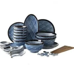 Fuji Porzellan-Geschirrset – Elegantes Geschirrset