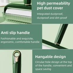 Fusselrolle für Tierhaare – breiter Klebepfotenentferner