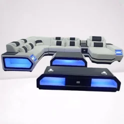 Futuristic Sofa Set - Hyper-Lounge Furniture