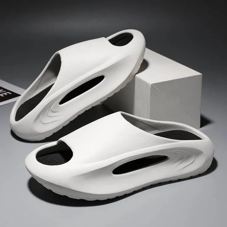 Futuristische Strand-Slipper mit Hohlsaum – Stilvolles, leichtes Schuhwerk